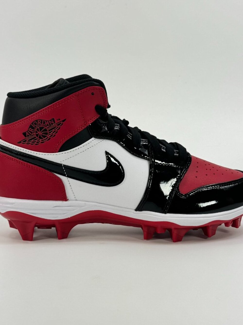 Jordan 1 Mid TD 'Bred Toe' FJ6805-601 Football Multi Size